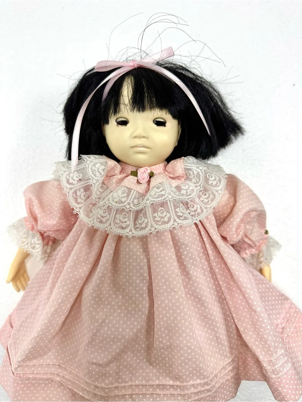 Vintage 1982 collector doll Ling Ling designed by Pauline Bjonness-Jacobsen PBJ